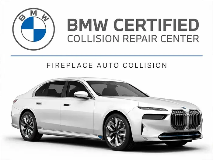 BMW Certified Collision Repair Center recognition for Fireplace Auto Collision in East Hampton, NY.